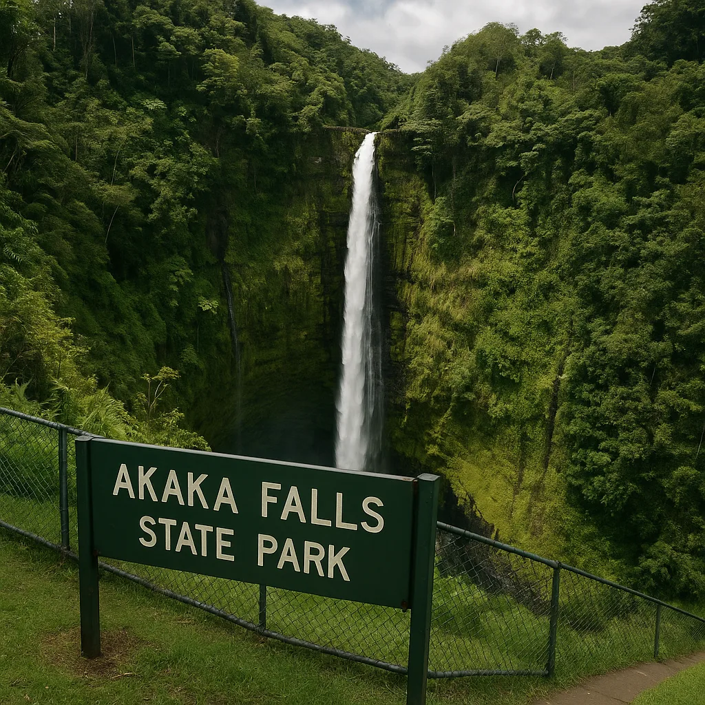 ʻAkaka Falls State Park, Big Island