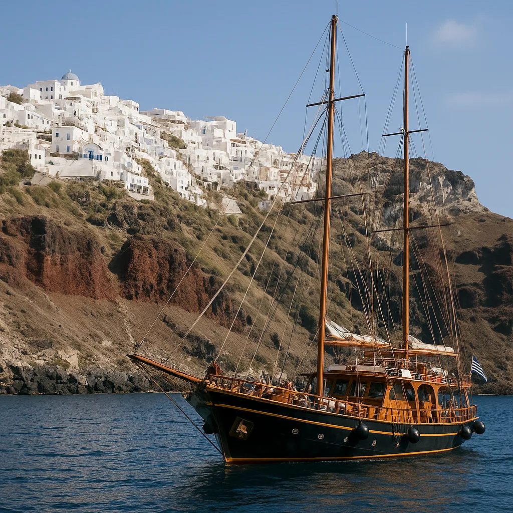 Caldera Boat Tour, Santorini