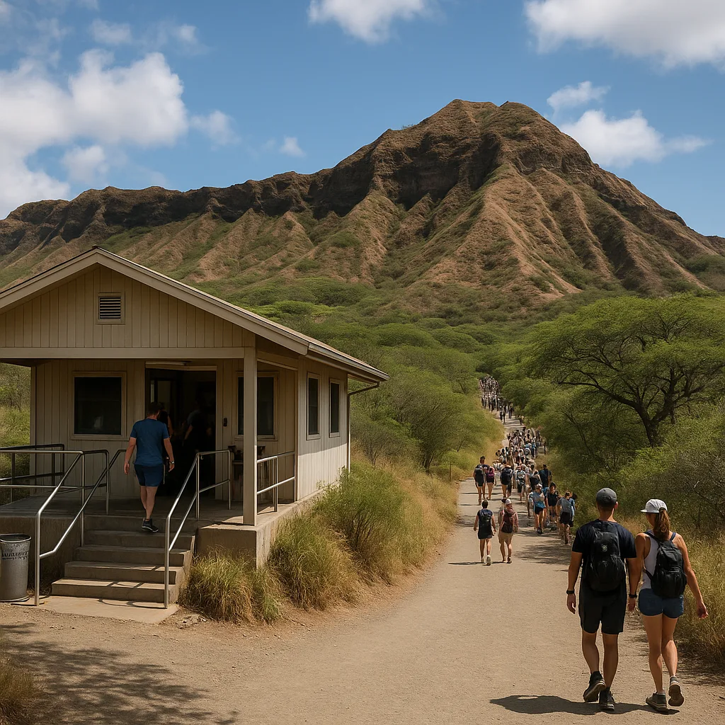 Diamond Head Crater Hike, Waikiki