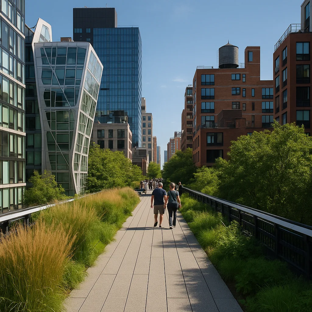 High Line Park, New York City
