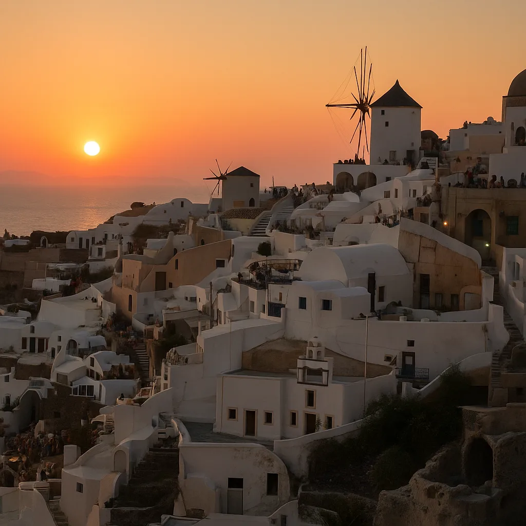 Oia Sunset, Santorini