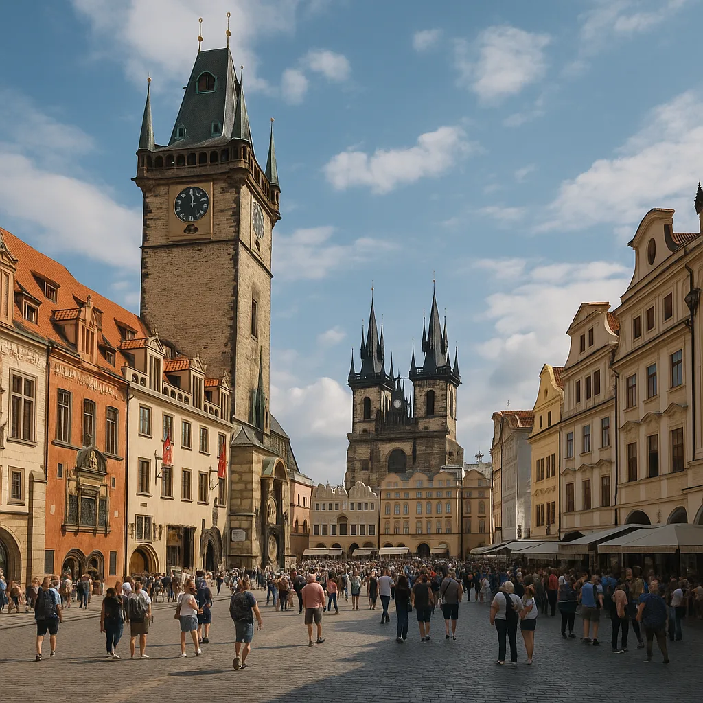 Old Town Square & Astronomical Clock, Prague