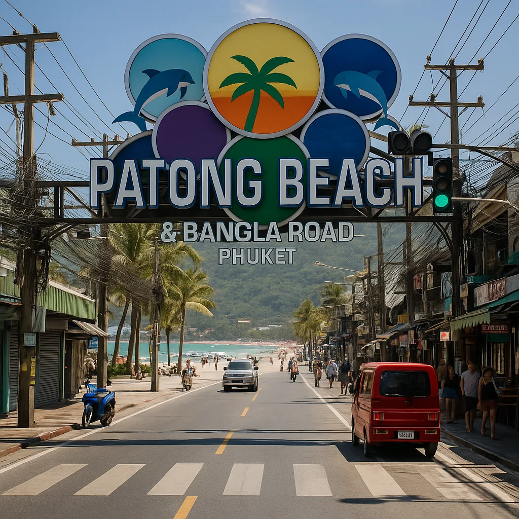 Patong Beach & Bangla Road, Phuket