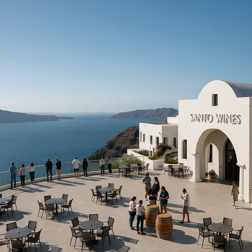 Santo Wines / Wine Tour, Santorini