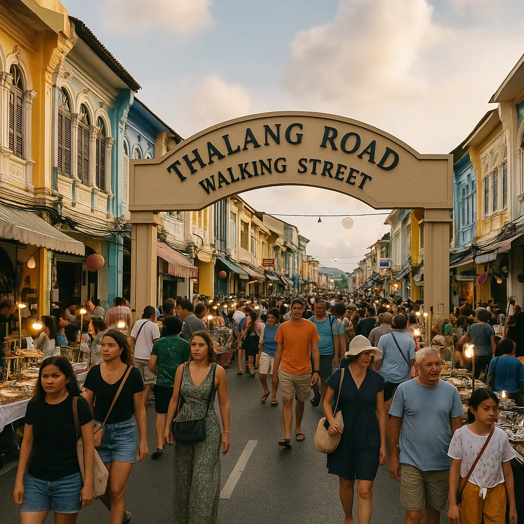 Thalang Road Walking Street, Phuket