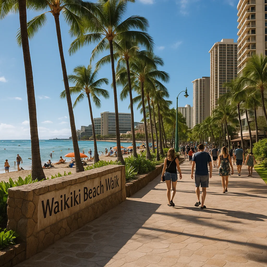 Waikiki Beach Walk, Waikiki